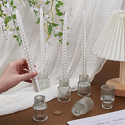 24шт стеклянный подсвечник&nbsp;AJEW-WA0001-06