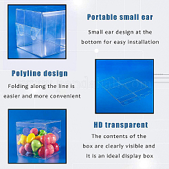 Складные прозрачные коробки из ПВХ&nbsp;CON-BC0005-77B