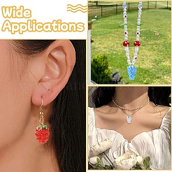 3шт ручной работы бусины лэмпворк&nbsp;LAMP-YW0001-73A-01