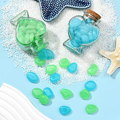 100 шт. светящиеся смоляные бусины для украшения витрины&nbsp;RESI-SP0001-47E