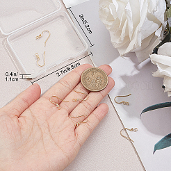 5 пара сережек-крючков из стерлингового серебра с прозрачным кубическим цирконием&nbsp;STER-BBC0005-80