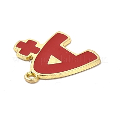 Подвески из эмали и сплава&nbsp;LS-ENAM-F144-23G