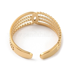 Кольца-манжеты с полым узлом из нержавеющей стали 304 RJEW-D002-08G