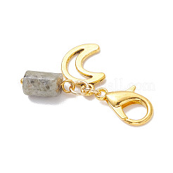 Столбчатый натуральный родонит и канадский&nbsp;HJEW-JM03802