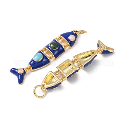 Латунь эмаль подвески&nbsp;KK-C143-44A-G02
