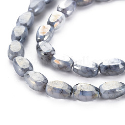 Непрозрачные для выпечки расписные хрустящие бусины нитки&nbsp;EGLA-S174-21G