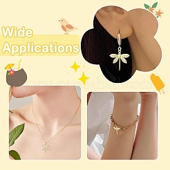 9 шт. 9 стиля латунные подвески с цирконием&nbsp;KK-CJ0003-33