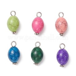 Хрустящие непрозрачные акриловые подвески&nbsp;PALLOY-JF03931