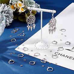 100 шт. фурнитура для сережек из нержавеющей стали 304&nbsp;STAS-AR0002-37A