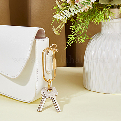 6 шт. латунный карабин с замком&nbsp;KK-HS0015-85A