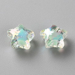 Прозрачные акриловые бусины TACR-S152-01B-SS2111