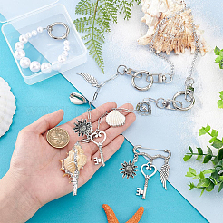3 шт. подвески и броши из сплава и акрила на тему океана&nbsp;HJEW-PH02191