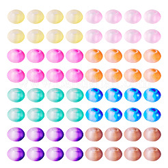 80 шт. двухцветные акриловые бусины с градиентом в два тона&nbsp;MACR-TA0001-75