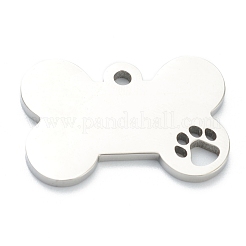 Подвески для домашних животных из нержавеющей стали 304&nbsp;X-STAS-B016-04P