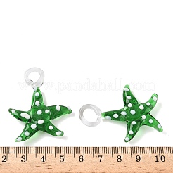 Подвески лэмпворк ручной работы&nbsp;LAMP-A004-05O