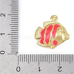 Латунь эмаль подвески&nbsp;KK-I352-06G