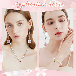 16 шт. подвески из латуни с инкрустацией из кубического циркония в двухцветной стойке&nbsp;KK-DC0001-82