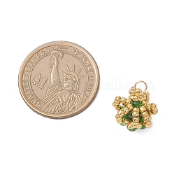 Подвески-короны из стеклянных бусинок&nbsp;PALLOY-MZ01042-01