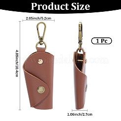 1 шт. винтажные сумки для ключей из искусственной кожи с застежками из сплава&nbsp;ABAG-GL0001-06B