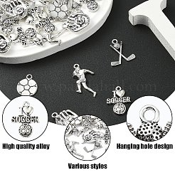 35шт 5 стиля подвески из цинкового сплава в тибетском стиле&nbsp;TIBEP-YW0001-95