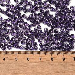 Стеклянные бусины прозрачных цветов&nbsp;SEED-P006-02A-12