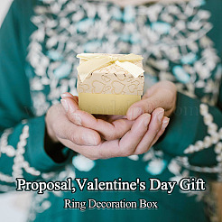 Бант картон бумага кольца подарочные коробки для хранения&nbsp;CON-TAC0001-16F