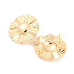 Медные серьги с гвоздиками&nbsp;KK-M261-55G