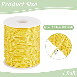 1 рулон 100 ярда круглой нейлоновой плетеной нити&nbsp;NWIR-PH0002-22D