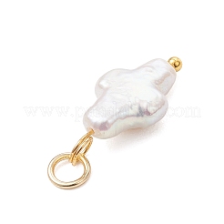 Подвески из натурального барочного жемчуга кеши&nbsp;PALLOY-JF05015