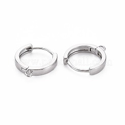 Латунные серьги-обручи&nbsp;X-KK-S364-158