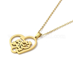 Подвески из нержавеющей стали 304&nbsp;NJEW-D047-03G