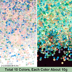 100 г 10 цвета светящихся бусинок-пузырей&nbsp;MRMJ-SC0001-31