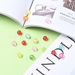 Прозрачные акриловые бусины&nbsp;X-TACR-S089-10mm-M