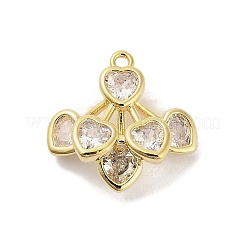 Латунные подвески&nbsp;KK-V006-01G-04