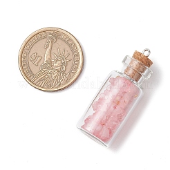 6шт подвески из стеклянных бутылок&nbsp;PALLOY-JF03694