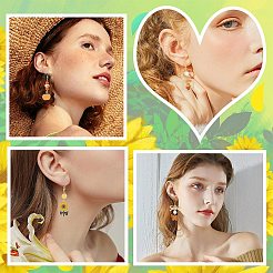 Набор для изготовления сережек на день благодарения&nbsp;DIY-SC0021-84