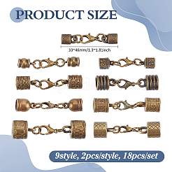 18 шт. концы шнура из сплава&nbsp;FIND-PH01475