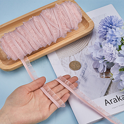 Нейлоновая шифоновая эластичная кружевная отделка&nbsp;OCOR-WH0082-159B