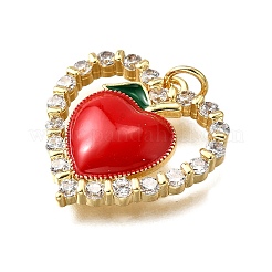 Латунь эмаль подвески&nbsp;KK-B136-04G-03