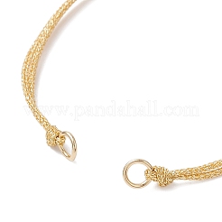 Изготовление плетеного браслета из полиэфирного шнура&nbsp;AJEW-JB01376