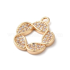 Латунные микро проложить кубического циркония подвески&nbsp;KK-C062-091G