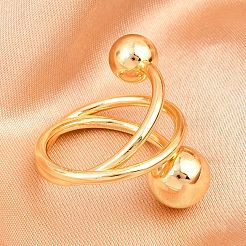 Латунные манжеты для женщин RJEW-Z113-16G