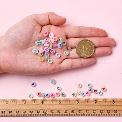 160шт 2 стиля светящиеся акриловые бусины&nbsp;MACR-YW0001-15