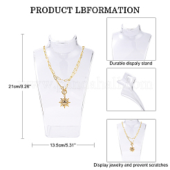 Колье из органического стекла и серьги&nbsp;NDIS-E006-2C