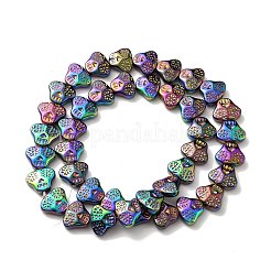 Стеклянные бусины с гальваническим покрытием &nbsp;EGLA-F158-FP02