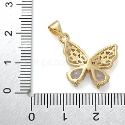 Латунь стекло кулоны&nbsp;KK-M319-03G-03