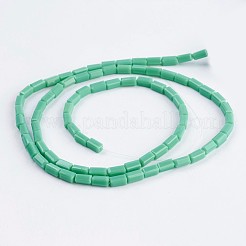 Непрозрачное стекло бисер нитей&nbsp;EGLA-F123-3x6mm-NC21