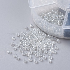 6 цвет 8/0 стеклянных бусины&nbsp;SEED-X0052-03A-3mm