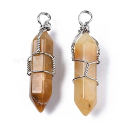 Нефрит из натурального топаза&nbsp;G-T122-70H