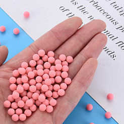 Непрозрачные акриловые бусины&nbsp;PAB702Y-B01-05